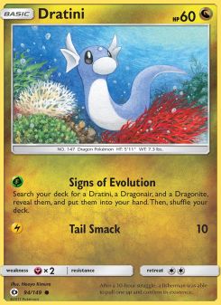 Dratini - pokemon TCG Card