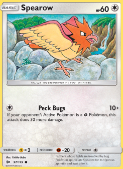 Spearow - pokemon TCG Card