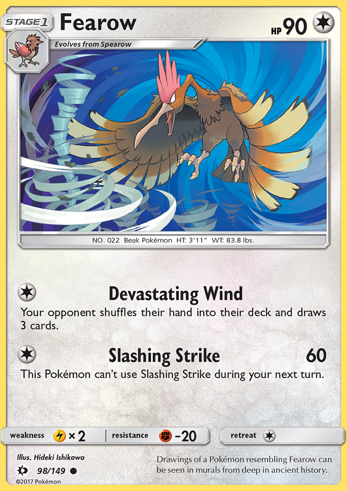 Fearow - Pokémon TCG Card