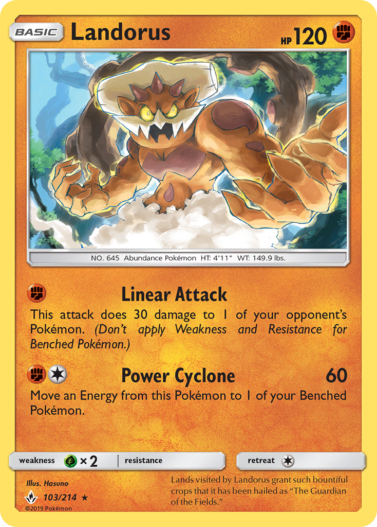 Landorus - Pokémon TCG Card