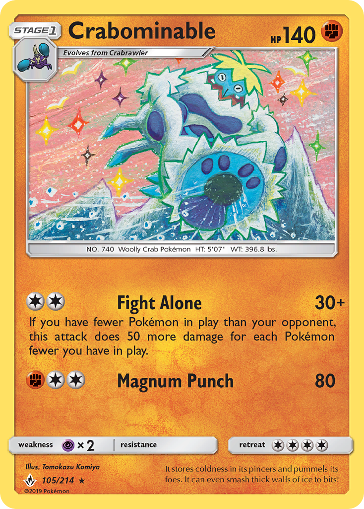 Crabominable - Pokémon TCG Card