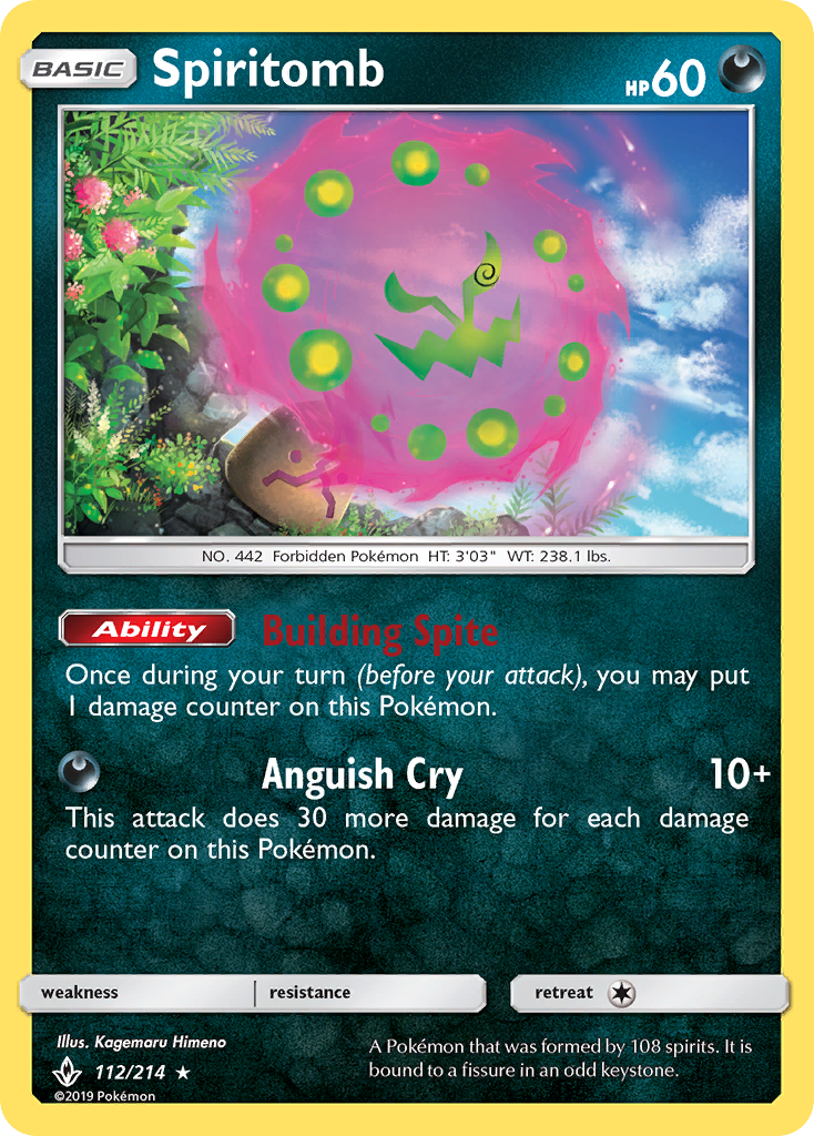 Spiritomb - Pokémon TCG Card