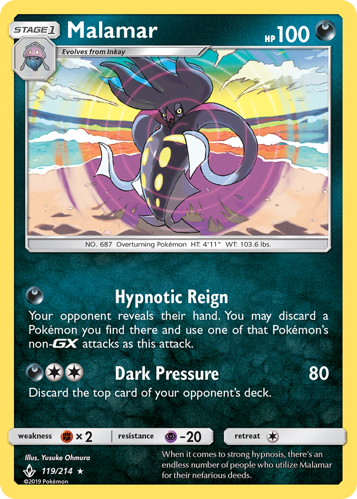 Malamar - Pokémon TCG Card