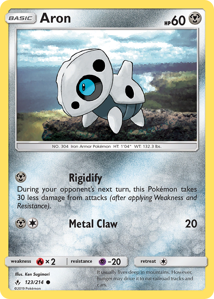 Aron - Pokémon TCG Card