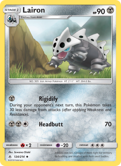 Lairon - pokemon TCG Card