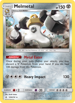 Melmetal - pokemon TCG Card