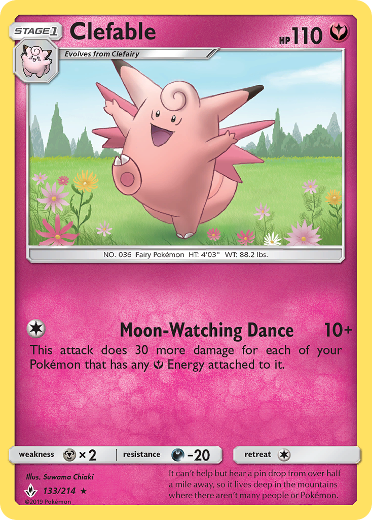 Clefable - Pokémon TCG Card