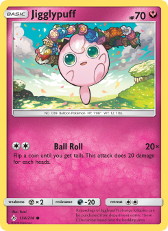 Jigglypuff - pokemon TCG Card