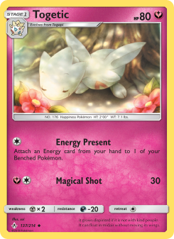 Togetic - pokemon TCG Card