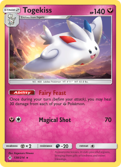 Togekiss - pokemon TCG Card