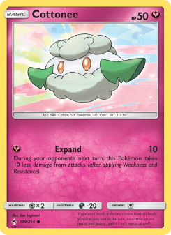 Cottonee - pokemon TCG Card