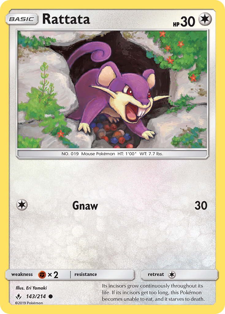 Rattata - Pokémon TCG Card