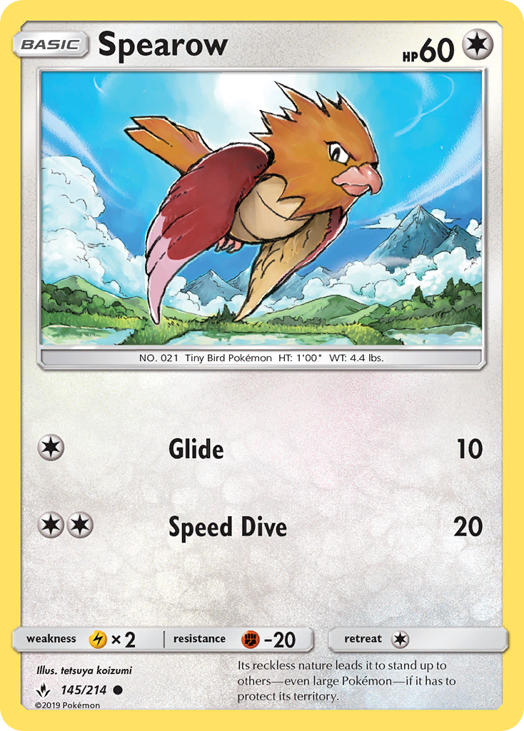 Spearow - Pokémon TCG Card