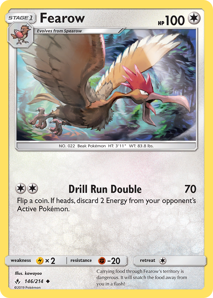 Fearow - Pokémon TCG Card