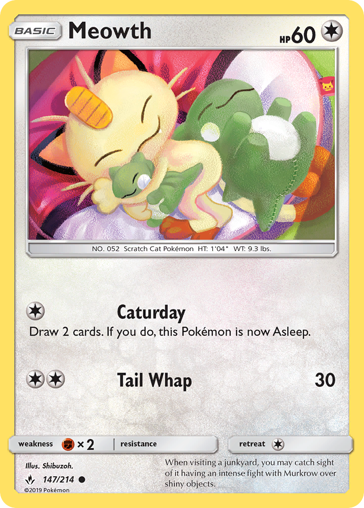 Meowth - Pokémon TCG Card