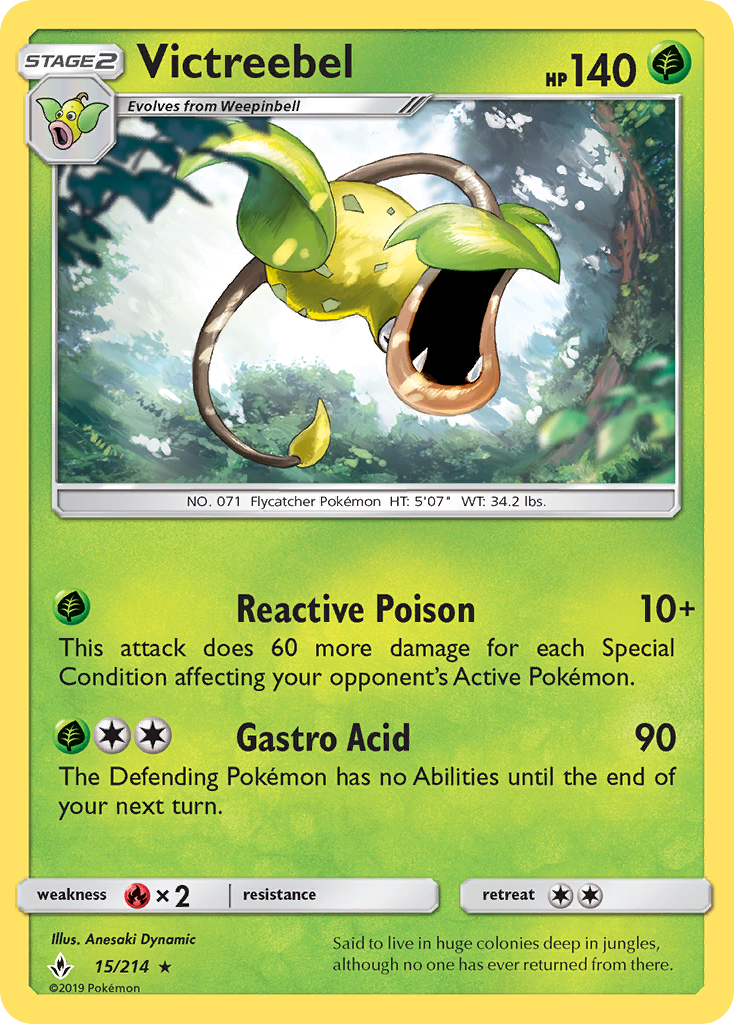 Victreebel - Pokémon TCG Card