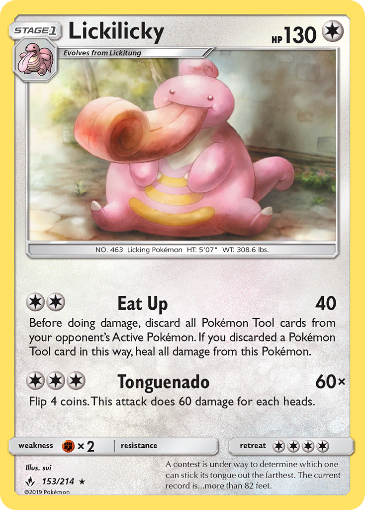 Lickilicky - Pokémon TCG Card