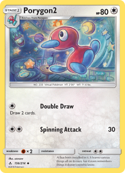 Porygon2 - pokemon TCG Card