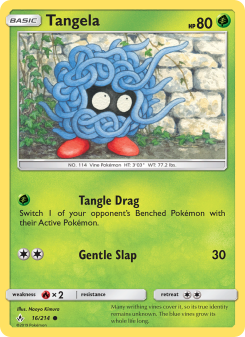 Tangela - pokemon TCG Card