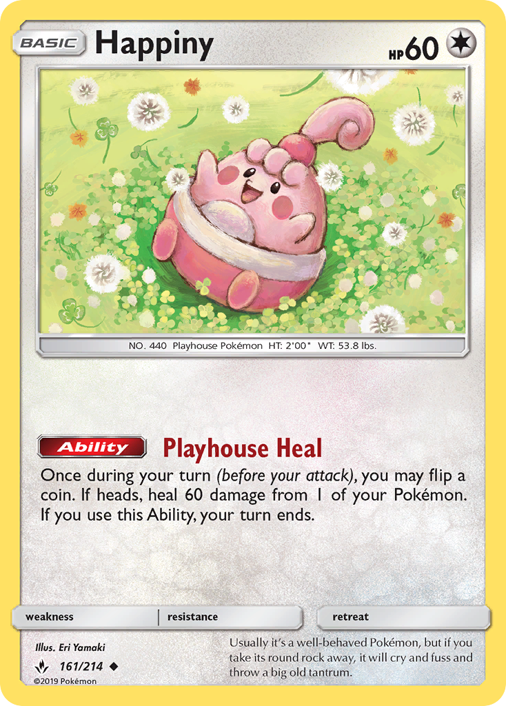 Happiny - Pokémon TCG Card