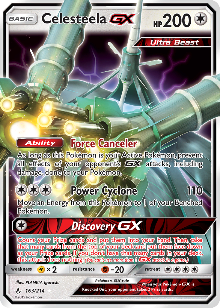 Celesteela GX - Pokémon TCG Card
