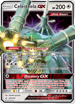 Celesteela GX - pokemon TCG Card
