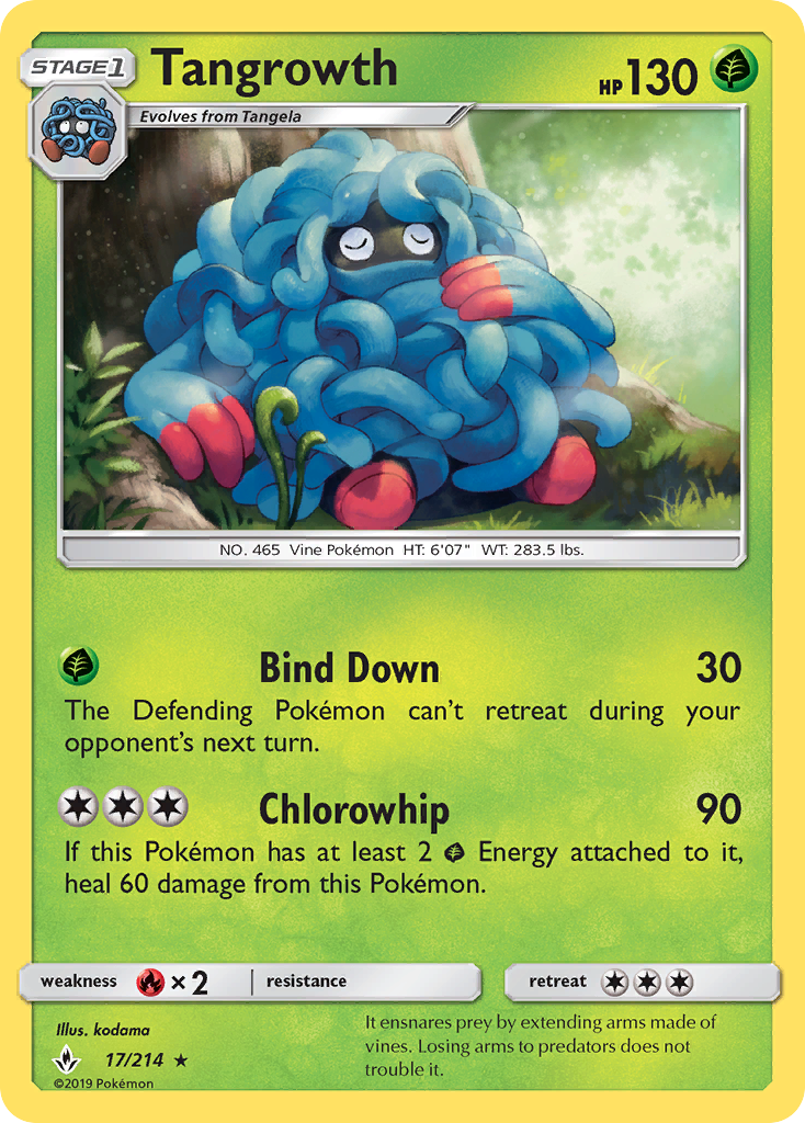 Tangrowth - Pokémon TCG Card