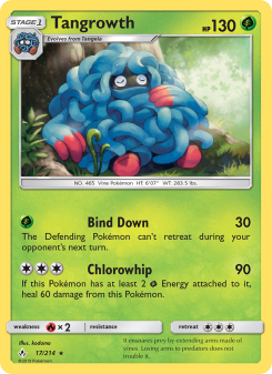 Tangrowth - pokemon TCG Card
