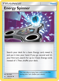 Energy Spinner - pokemon TCG Card
