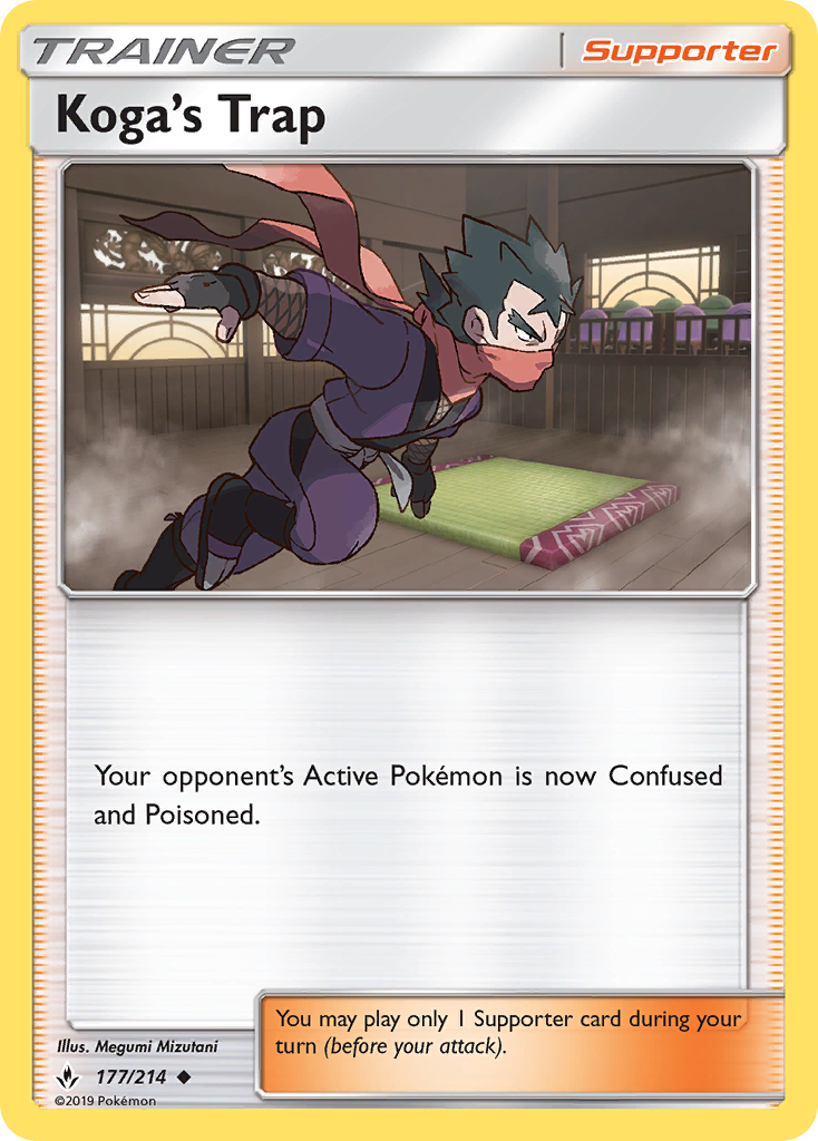 Koga’s Trap - Pokémon TCG Card