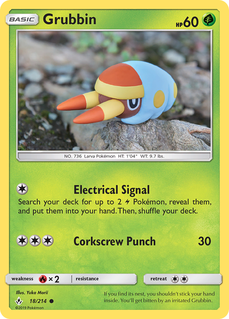 Grubbin - Pokémon TCG Card