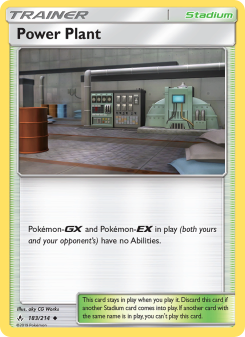 Power Plant - pokemon TCG Card