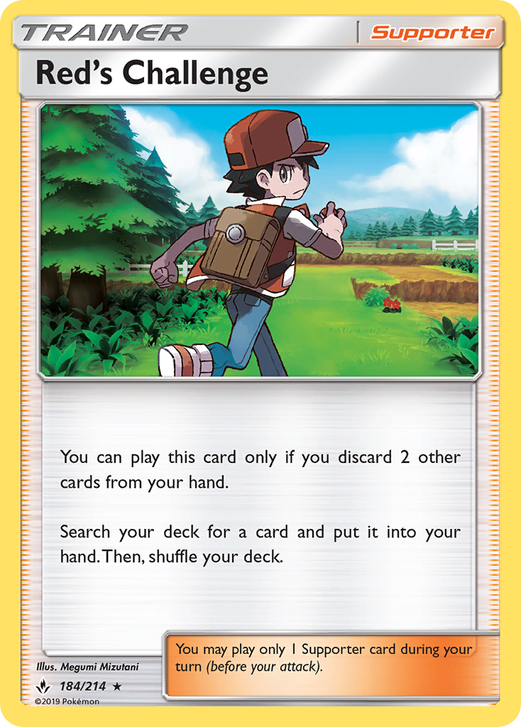 Red’s Challenge - Pokémon TCG Card