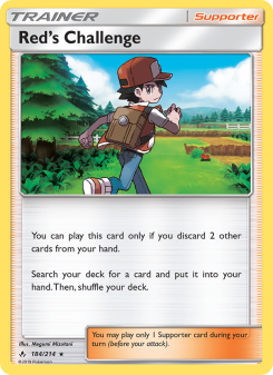 Red’s Challenge - pokemon TCG Card