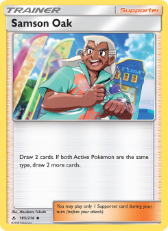 Samson Oak - pokemon TCG Card