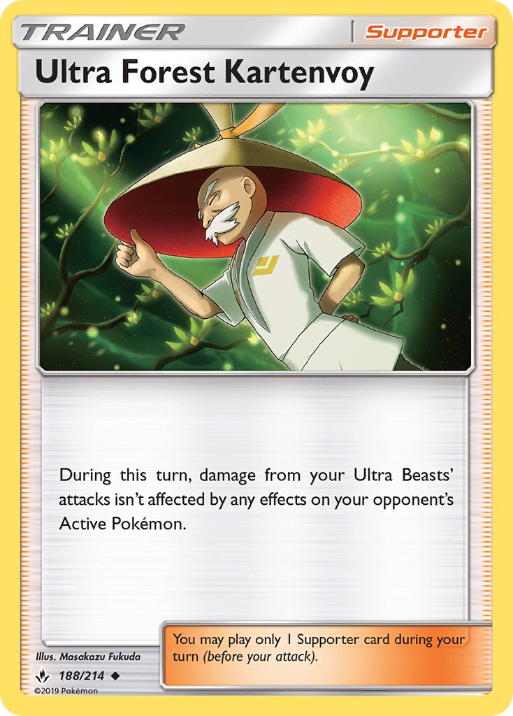 Ultra Forest Kartenvoy - Pokémon TCG Card