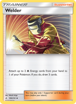 Welder - pokemon TCG Card