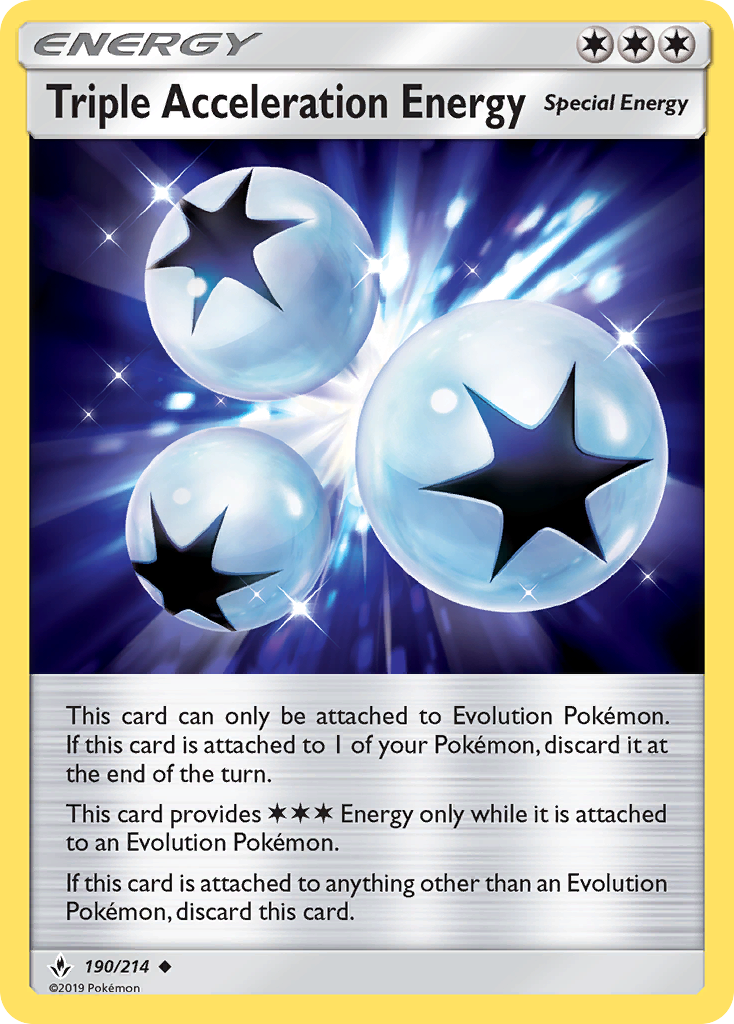 Triple Acceleration Energy - Pokémon TCG Card