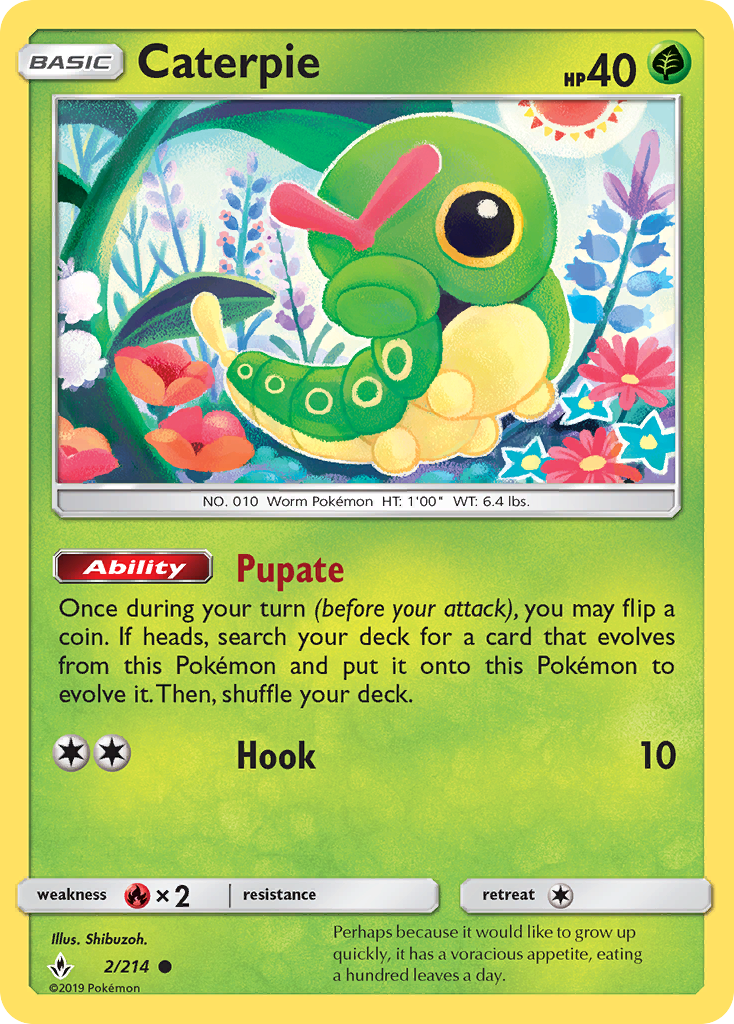 Caterpie - Pokémon TCG Card
