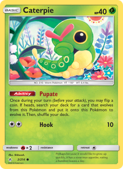 Caterpie - pokemon TCG Card