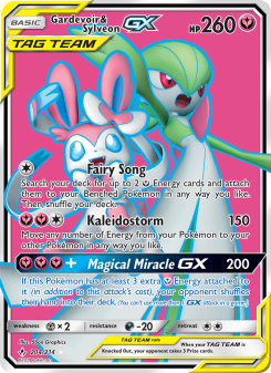 Gardevoir & Sylveon GX - pokemon TCG Card