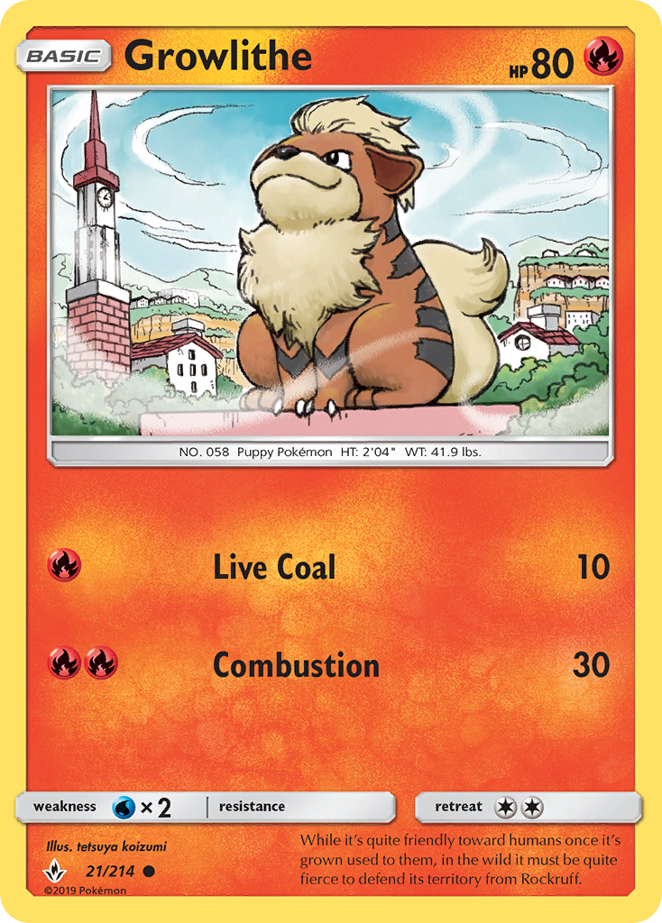 Growlithe - Pokémon TCG Card