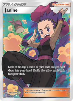 Janine - pokemon TCG Card