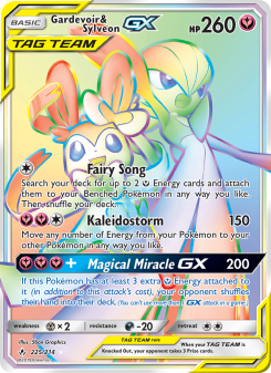 Gardevoir & Sylveon GX - pokemon TCG Card