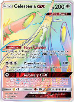 Celesteela GX - pokemon TCG Card