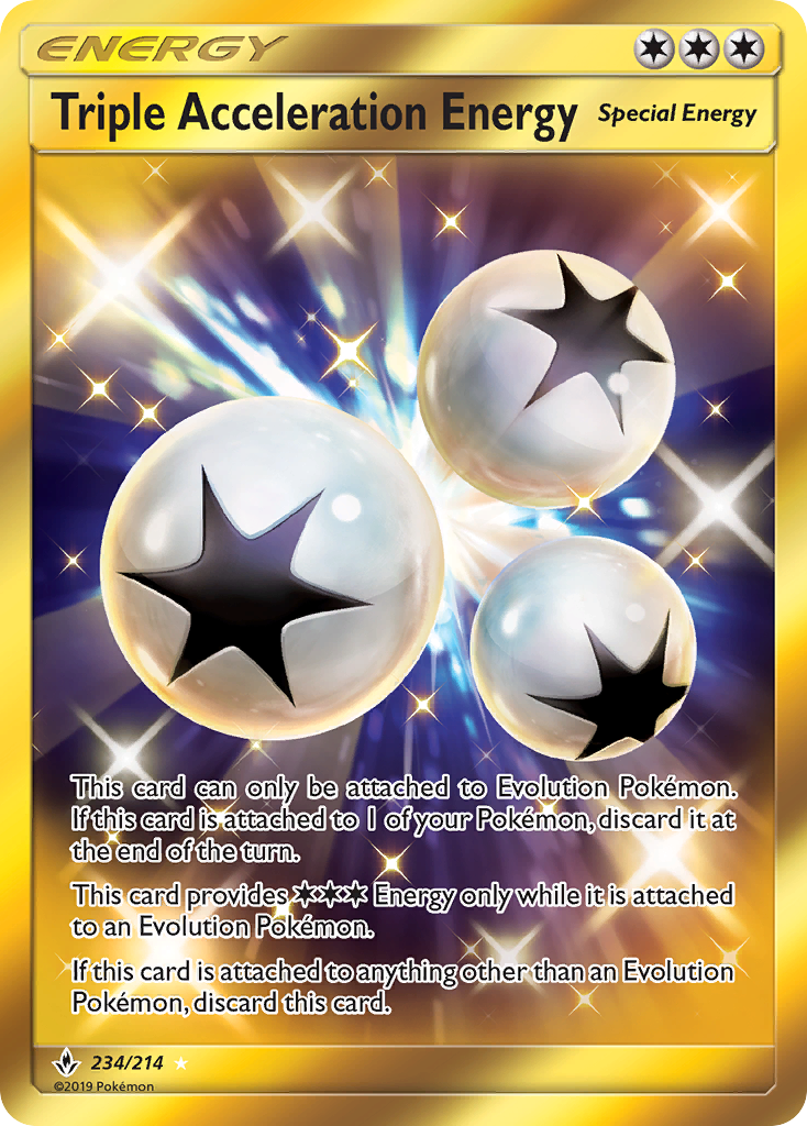 Triple Acceleration Energy - Pokémon TCG Card