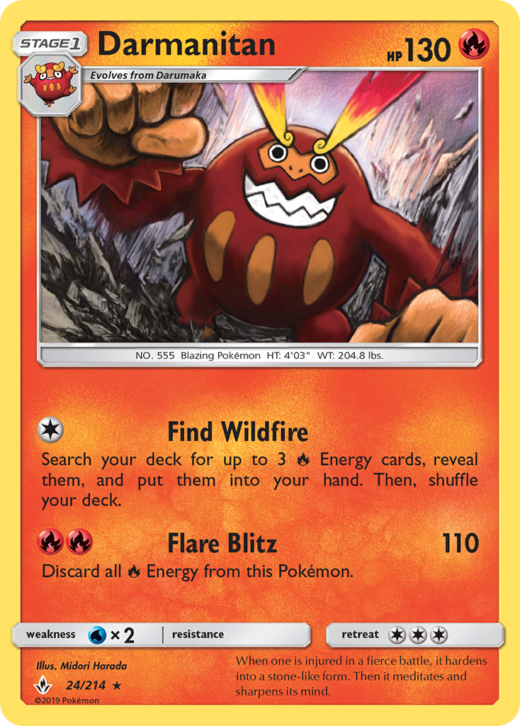 Darmanitan - Pokémon TCG Card