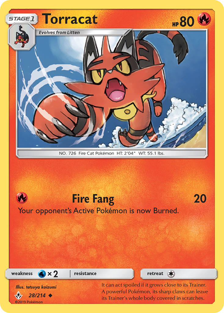 Torracat - Pokémon TCG Card