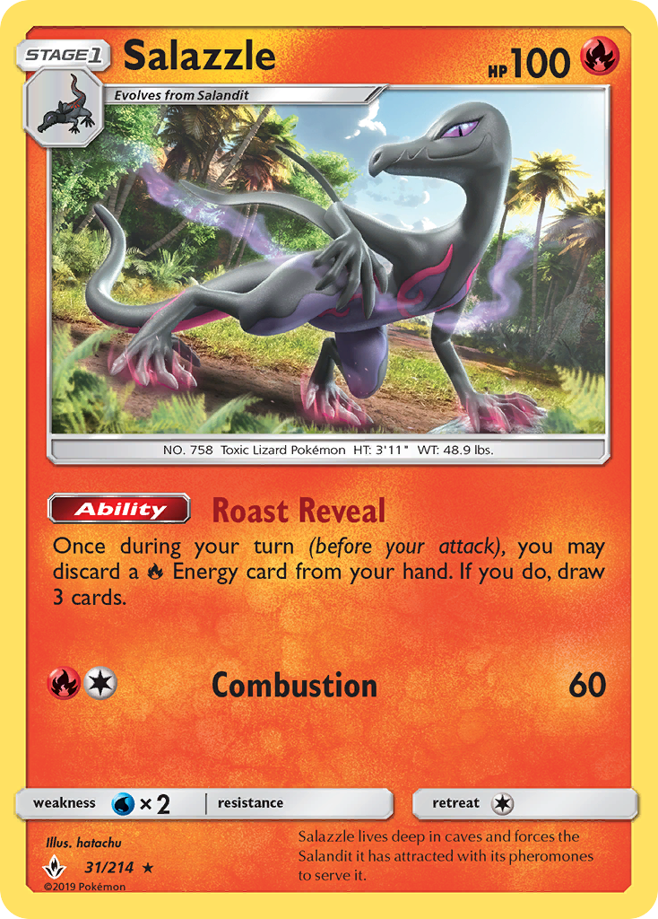 Salazzle - Pokémon TCG Card