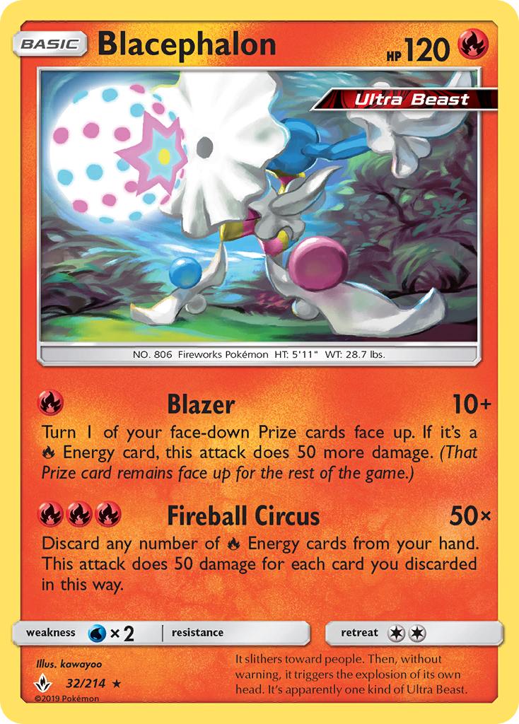 Blacephalon - Pokémon TCG Card
